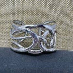 B2910 Silpada Cleopatra Sterling silver Cuff Bracelet